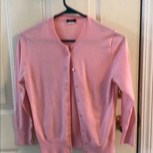 Pink Cardigan from J Crew
